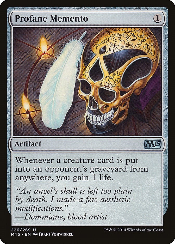 Image for Profane Memento (226) (M15) - Magic: The Gathering