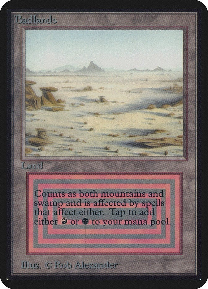 Image for Badlands (LEA) - Magic: The Gathering