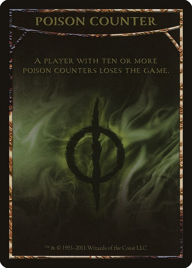 Image for Poison Counter Token (MBS) - Magic: The Gathering