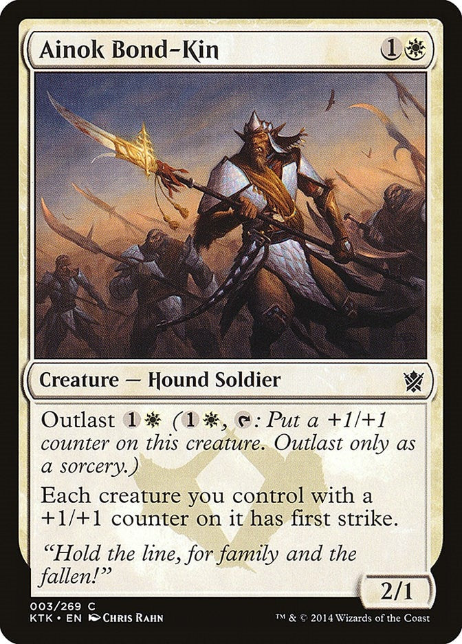 Image for Ainok Bond-Kin (3) (KTK) - Magic: The Gathering
