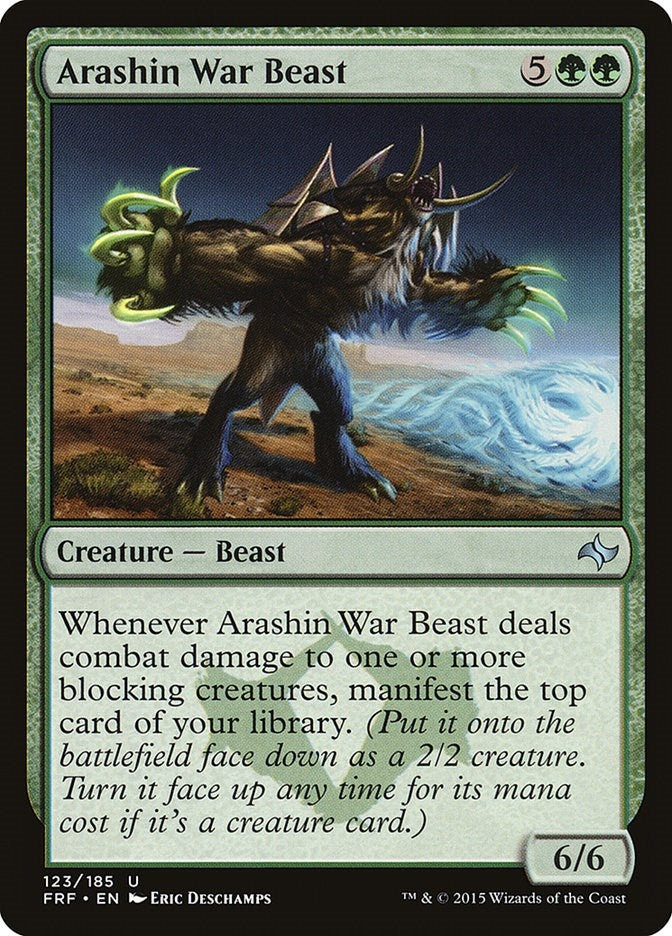 Image for Arashin War Beast (123) (FRF) - Magic: The Gathering
