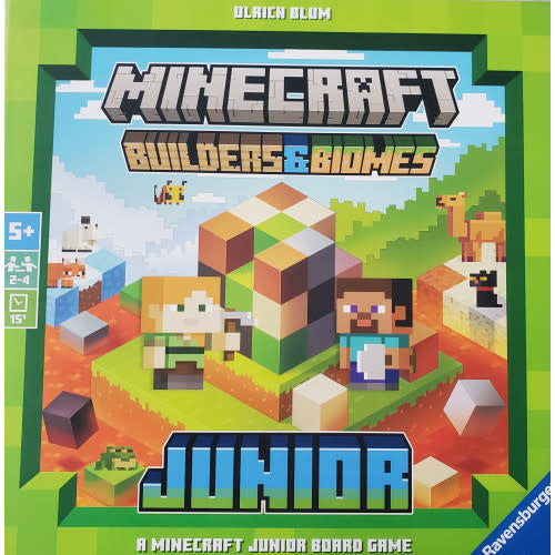 Minecraft Builders & Biomes Junior Board Game