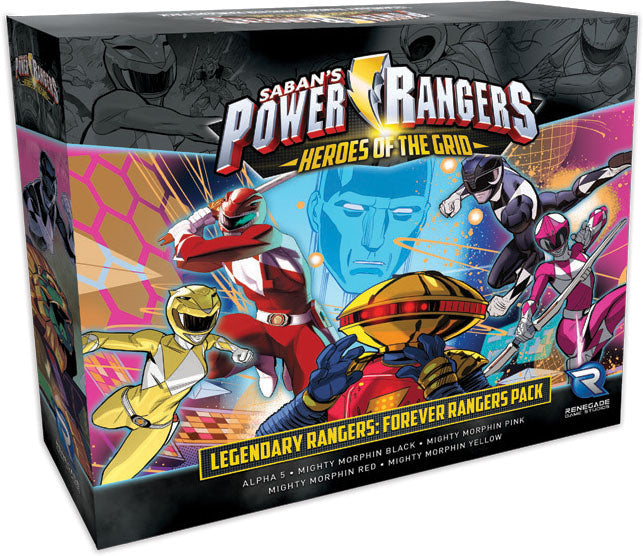 Power Rangers: Heroes of the Grid - Legendary Rangers - Forever Rangers Pack