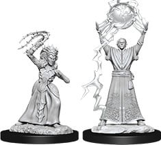 Drow Mage & Drow Priestess W12