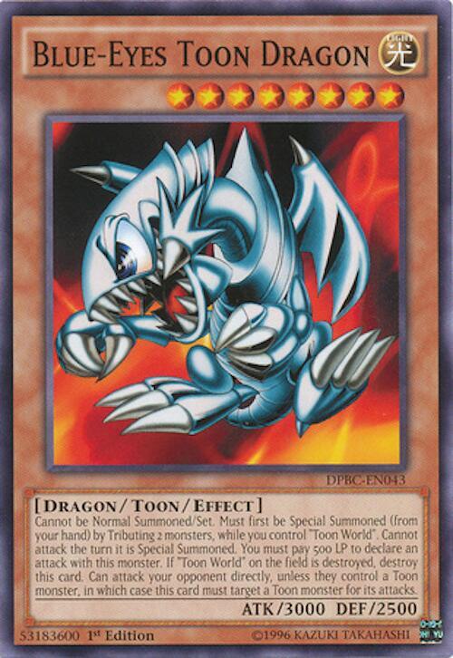 Blue-Eyes Toon Dragon (DPBC-EN043) (DPBC)