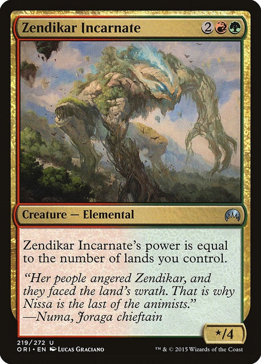 Image for Zendikar Incarnate (219) (ORI) - Magic: The Gathering