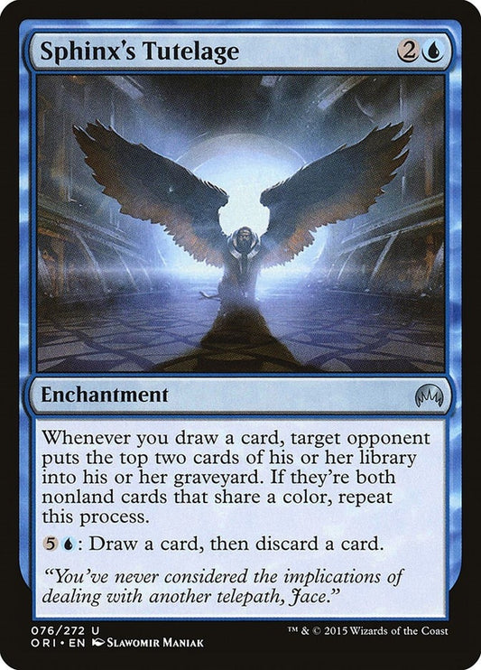 Image for Sphinx's Tutelage (76) (ORI) - Magic: The Gathering