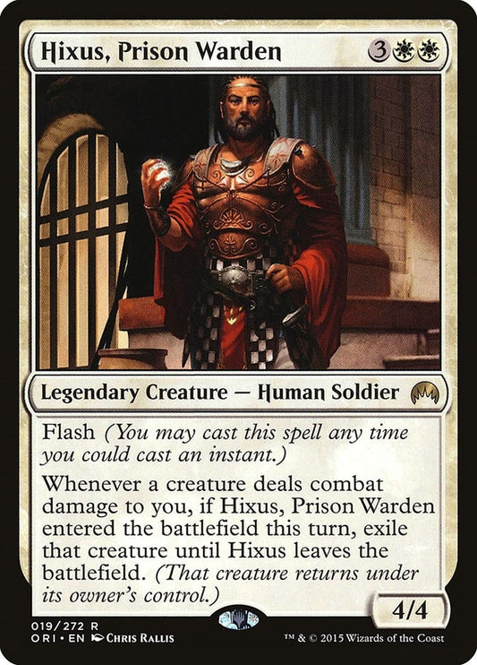 Image for Hixus, Prison Warden (19) (ORI) - Magic: The Gathering