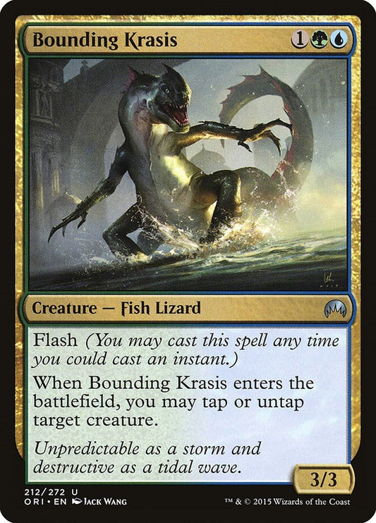 Image for Bounding Krasis (212) (ORI) - Magic: The Gathering