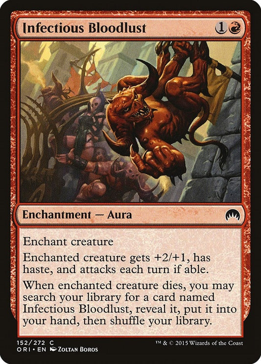 Image for Infectious Bloodlust (152) (ORI) - Magic: The Gathering