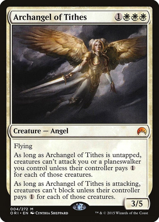 Image for Archangel of Tithes (4) (ORI) - Magic: The Gathering