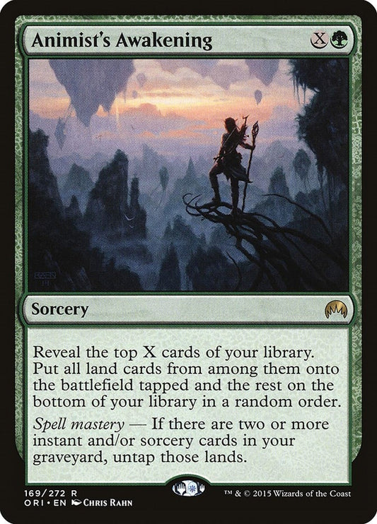 Image for Animist's Awakening (169) (ORI) - Magic: The Gathering