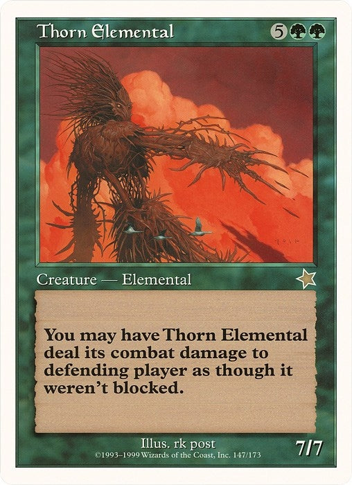 Thorn Elemental (Starter 1999) (147) (OVER)