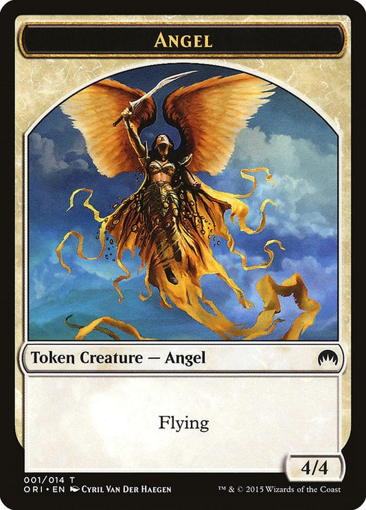 Image for Angel Token (1) (ORI) - Magic: The Gathering