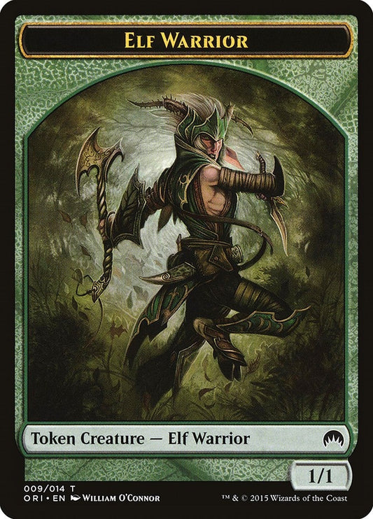 Image for Elf Warrior Token (9) (ORI) - Magic: The Gathering