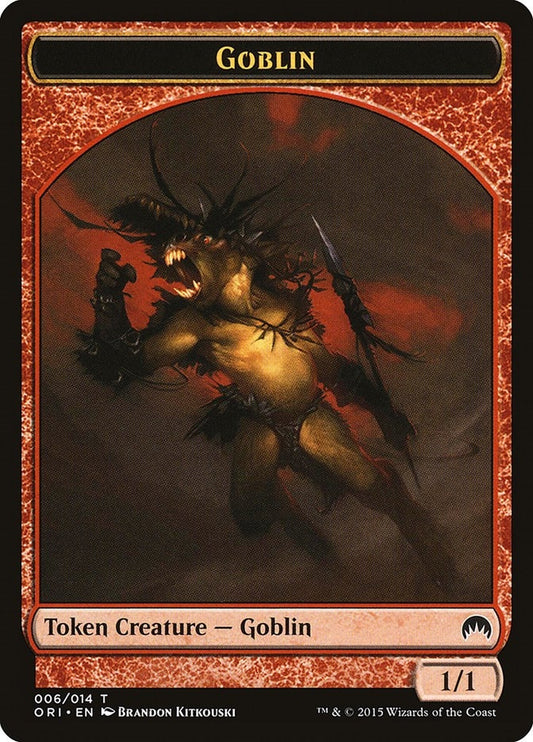 Image for Goblin Token (6) (ORI) - Magic: The Gathering