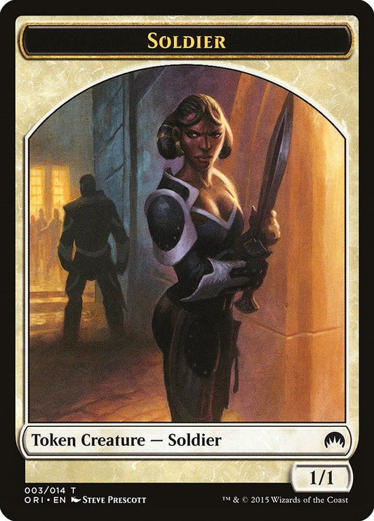 Image for Soldier Token (3) (ORI) - Magic: The Gathering