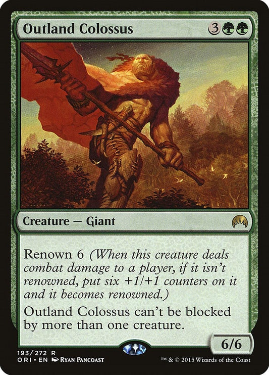 Image for Outland Colossus (193) (ORI) - Magic: The Gathering