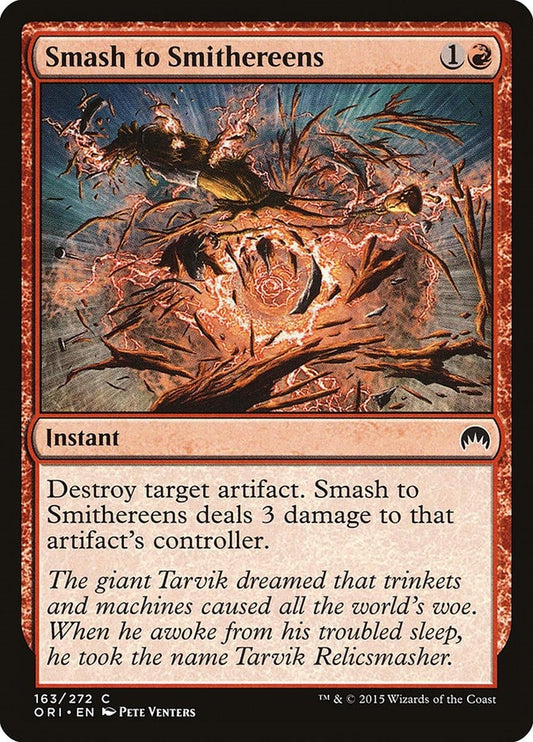 Image for Smash to Smithereens (163) (ORI) - Magic: The Gathering