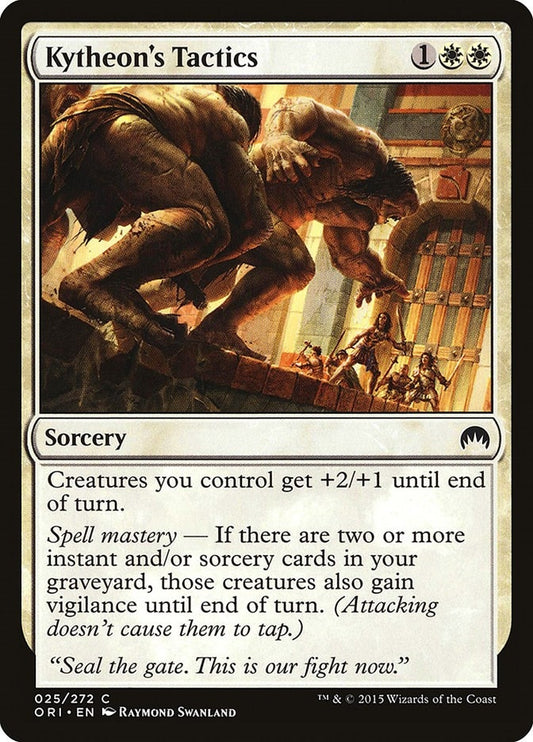 Image for Kytheon's Tactics (25) (ORI) - Magic: The Gathering