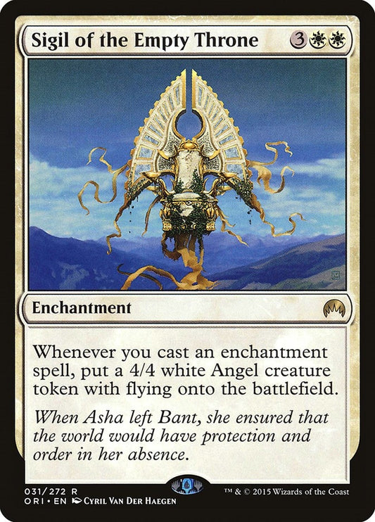 Image for Sigil of the Empty Throne (31) (ORI) - Magic: The Gathering
