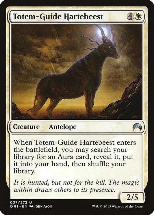 Image for Totem-Guide Hartebeest (37) (ORI) - Magic: The Gathering