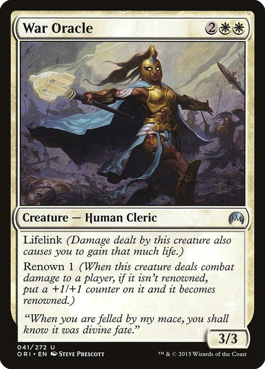Image for War Oracle (41) (ORI) - Magic: The Gathering