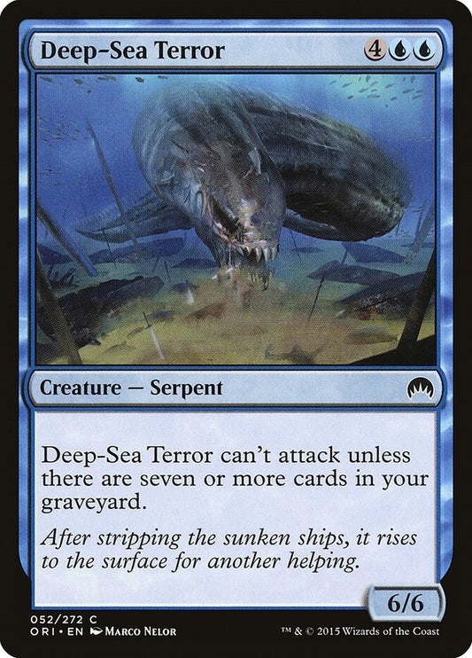 Image for Deep-Sea Terror (52) (ORI) - Magic: The Gathering