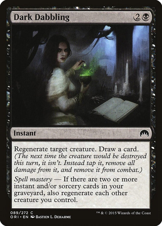 Image for Dark Dabbling (89) (ORI) - Magic: The Gathering