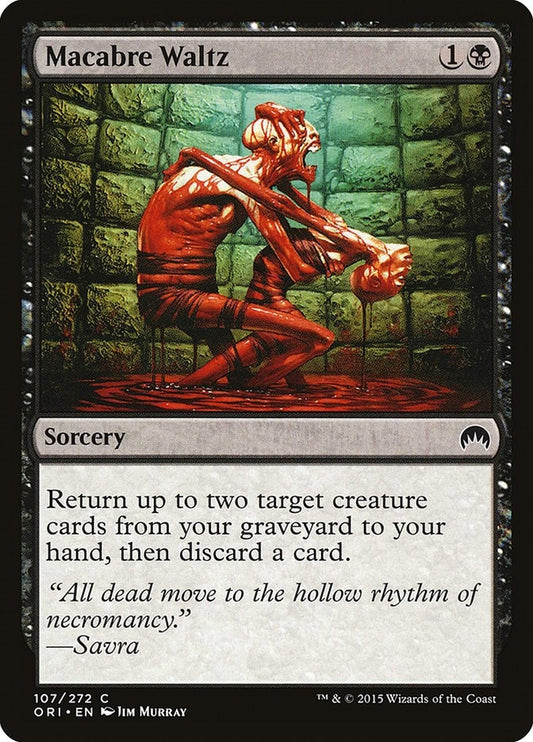Image for Macabre Waltz (107) (ORI) - Magic: The Gathering