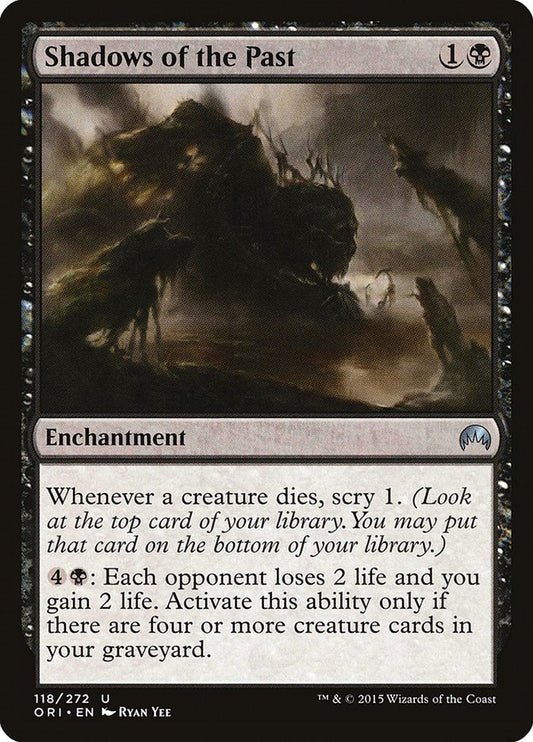 Image for Shadows of the Past (118) (ORI) - Magic: The Gathering