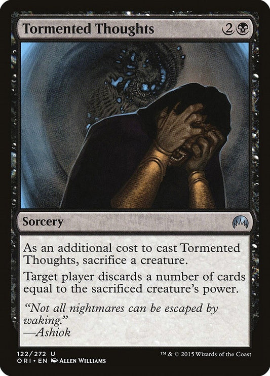 Image for Tormented Thoughts (122) (ORI) - Magic: The Gathering