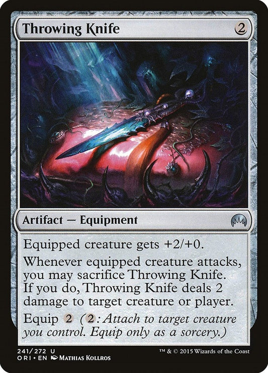Image for Throwing Knife (241) (ORI) - Magic: The Gathering