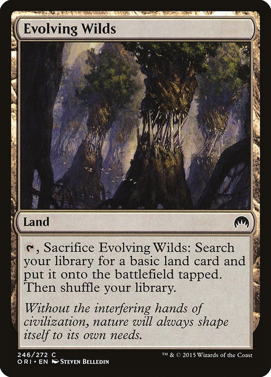 Image for Evolving Wilds (246) (ORI) - Magic: The Gathering