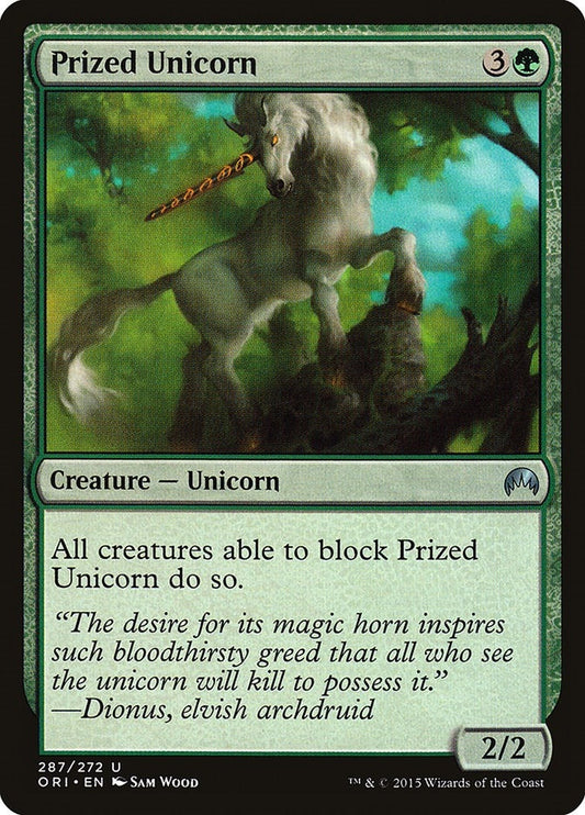 Image for Prized Unicorn (287) (ORI) - Magic: The Gathering