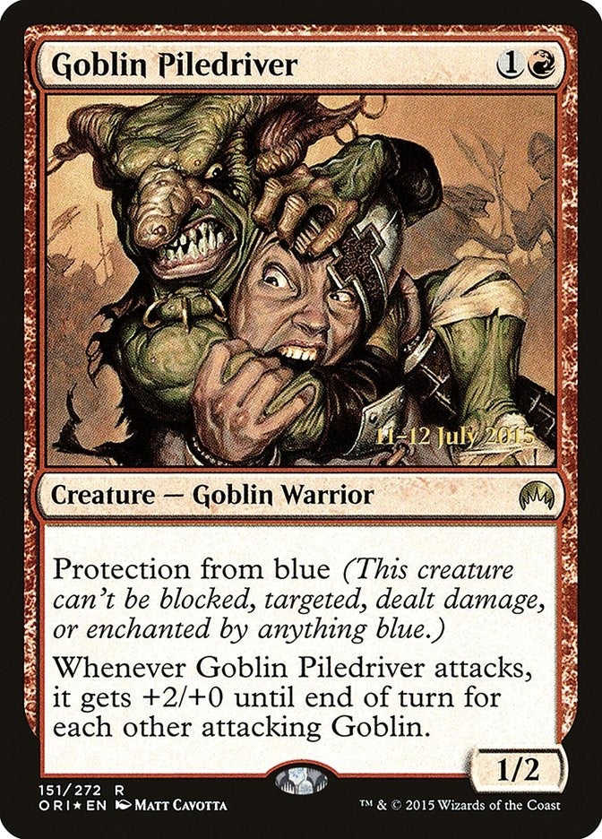 Goblin Piledriver (151) (PRE)