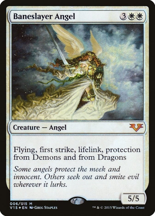 Image for Baneslayer Angel (6) (V15) - Magic: The Gathering
