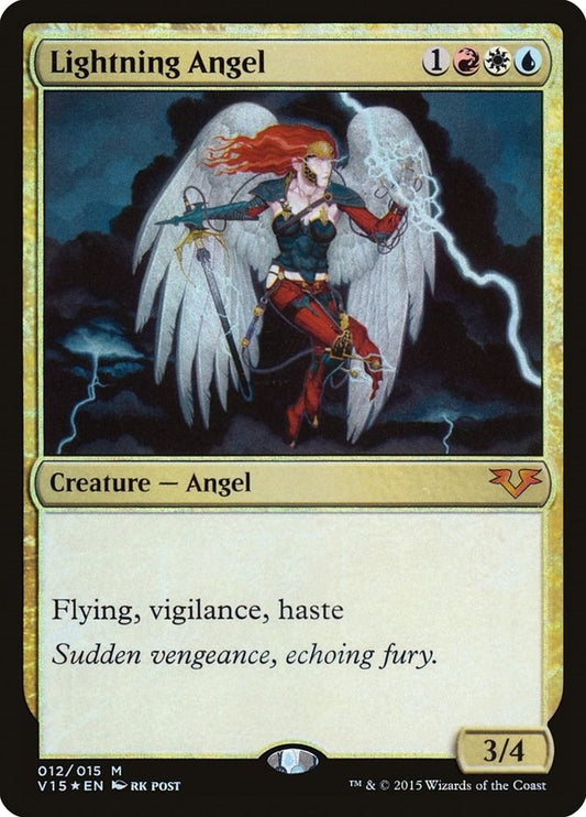 Image for Lightning Angel (12) (V15) - Magic: The Gathering