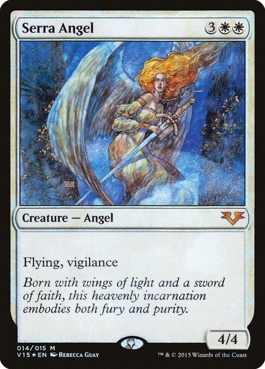 Image for Serra Angel (14) (V15) - Magic: The Gathering