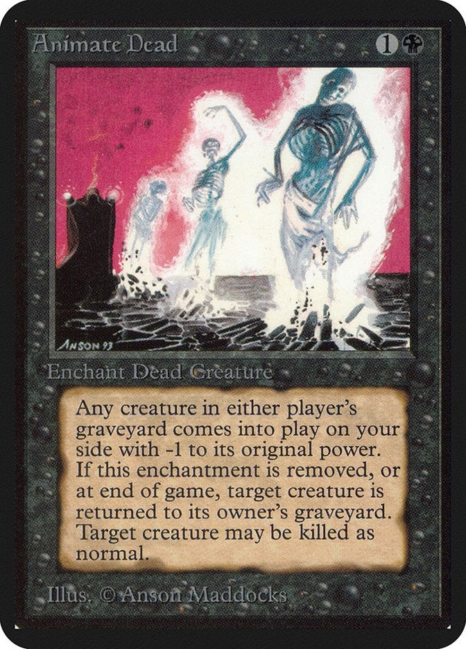 Image for Animate Dead (LEA) - Magic: The Gathering