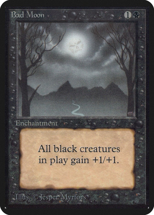 Image for Bad Moon (LEA) - Magic: The Gathering