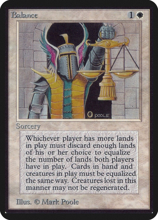 Image for Balance (LEA) - Magic: The Gathering