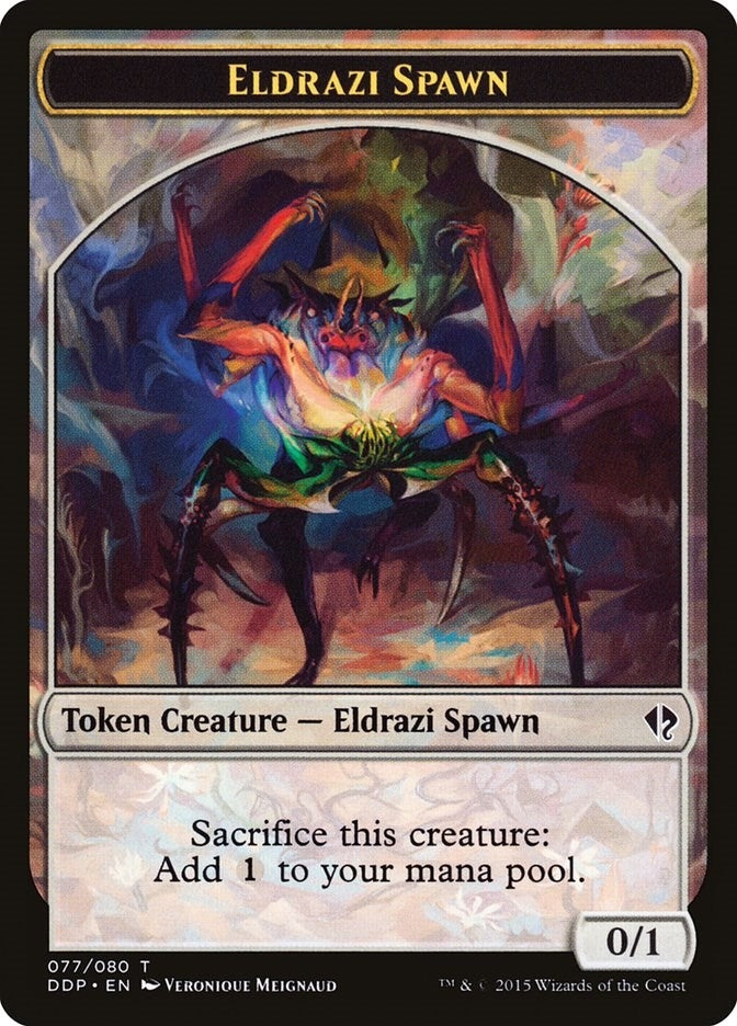 Eldrazi Spawn Token (077) (77) (DDP)