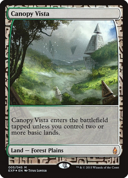 Image for Canopy Vista (5) (EXP) - Magic: The Gathering