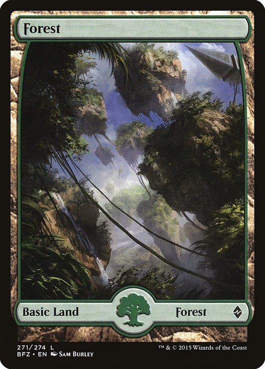 Image for Forest (271) - Full Art (271) (BFZ) - Magic: The Gathering