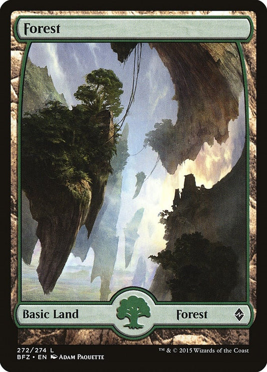 Image for Forest (272) - Full Art (272) (BFZ) - Magic: The Gathering