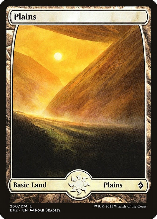 Image for Plains (250) - Full Art (250) (BFZ) - Magic: The Gathering