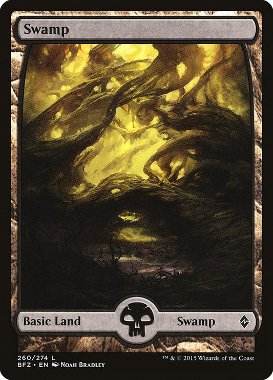 Image for Swamp (260) - Full Art (260) (BFZ) - Magic: The Gathering