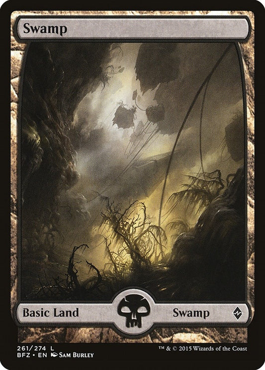 Image for Swamp (261) - Full Art (261) (BFZ) - Magic: The Gathering