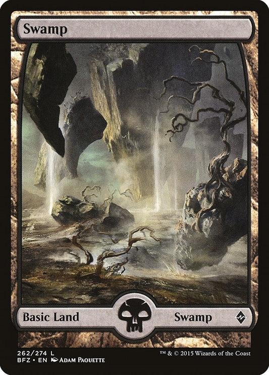 Image for Swamp (262) - Full Art (262) (BFZ) - Magic: The Gathering